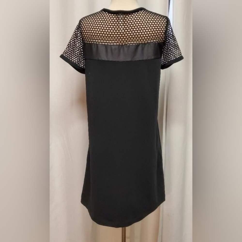 Fabletics Sara Black Mesh And Net Athletic Dress M - image 8